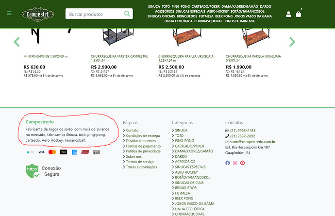 texto site