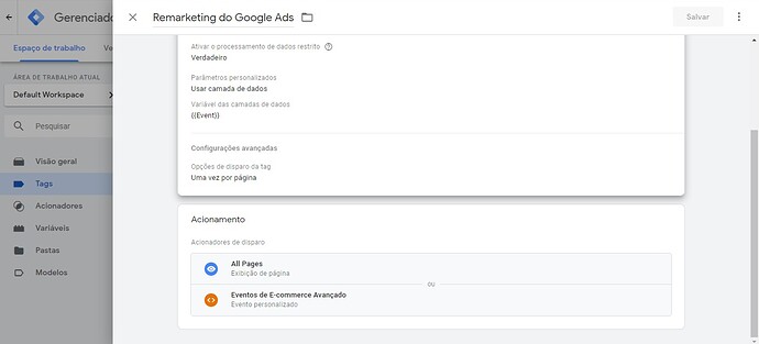 Print Google Ads Tag Remarketing GTM II